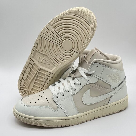 Women's Air Jordan 1 Mid Legend Light Brown BQ6472-201 Sizes Women 11 / Men 9.5 - Picture 6 of 12
